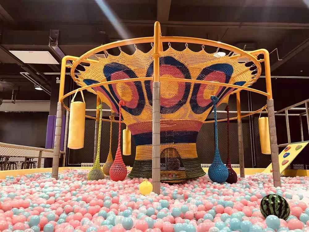 Ordos Trampoline Park Rainbow Net