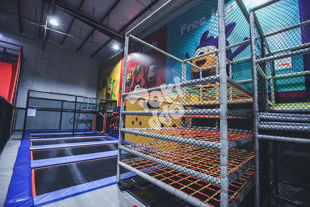 Daqing Pokiddo Trampoline Park battle beam