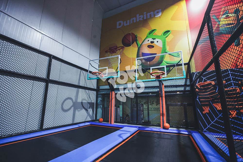 Daqing Pokiddo Trampoline Park slam dunk