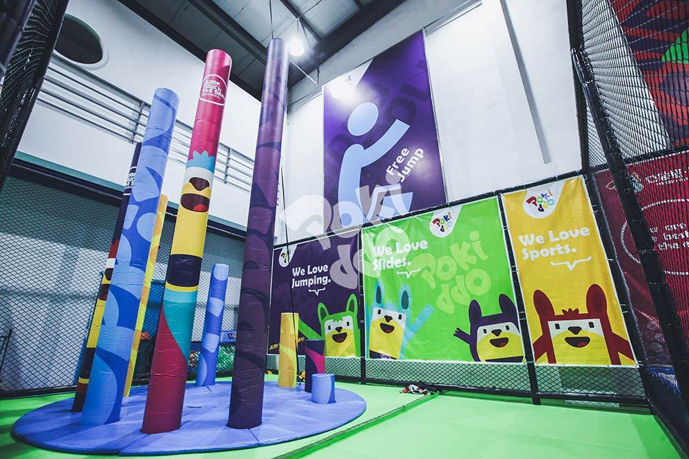 Daqing Pokiddo Trampoline Park sky stepper