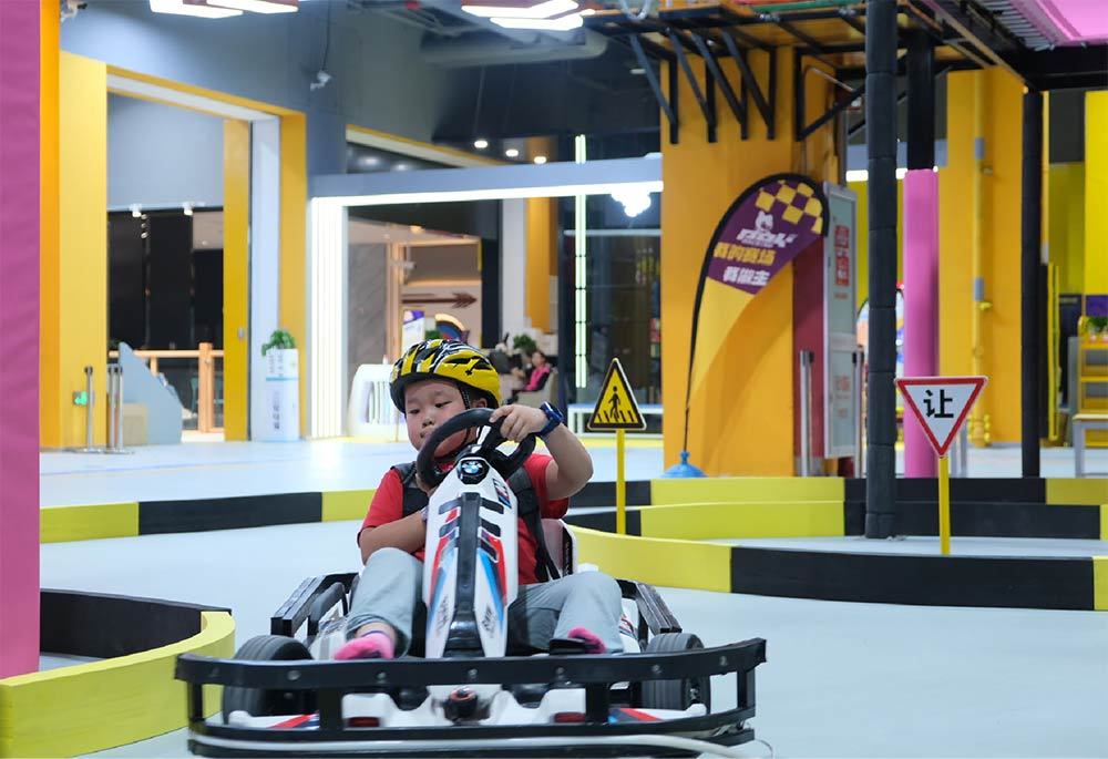 Indoor Playground Kids Go Kart