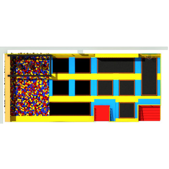 Mini Indoor Playground Trampoline Park