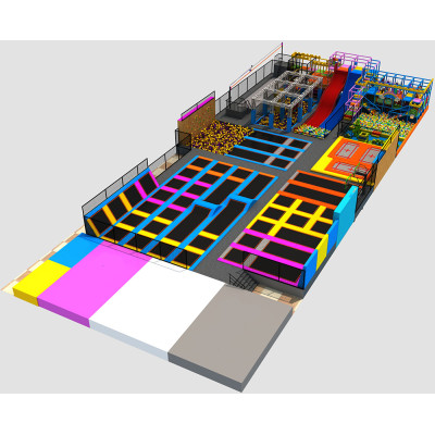 Big air trampoline park for sale