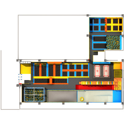 Pokiddo Franchise Indoor Amusement Park Attractions-Ningxia