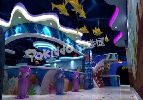 What is the target market for trampoline parks?