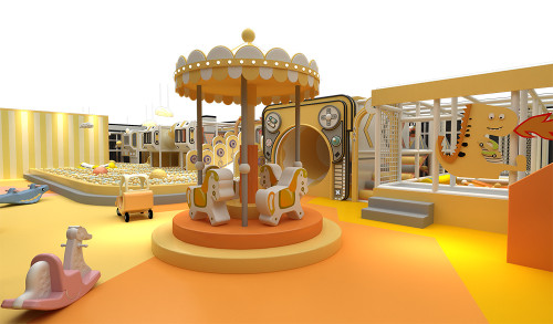 Pokiddo Customized Design 650sqm Stylish Indoor Playground Complex Park in Qatar
