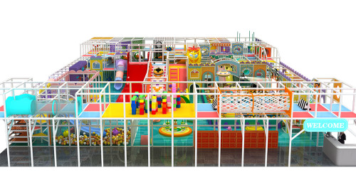 Pokiddo 600sqm Luxury High Quality Indoor Playground Complex Park Design Project in MOZ