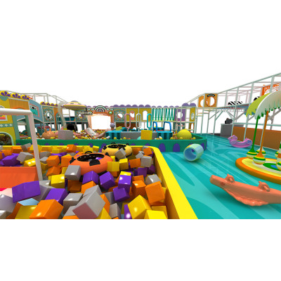 Pokiddo 600sqm Luxury High Quality Indoor Playground Complex Park Design Project in MOZ