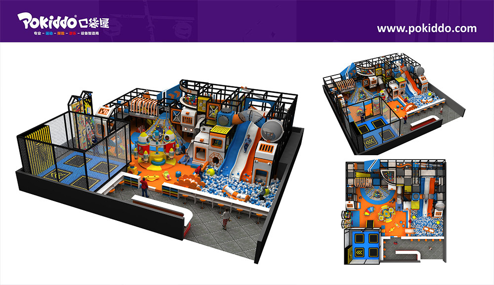 Pokiddo Indoor Soft Play Playground -Design