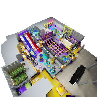 Pokiddo 1500 sqm Custom Complex Family Sports Center Fun for All Ages