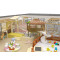 Pokiddo Customized 410sqm Indoor Soft Playgrounds Adventure Park including Trampoline Park in Philippines