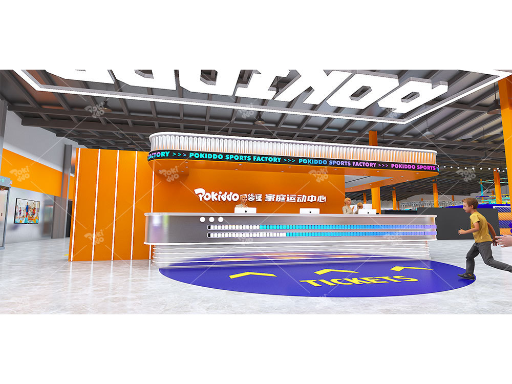 Pokiddo 5000sqm Indoor Trampoline Park in Pizhou