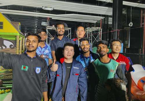 700sqm Pokiddo Play Park in Bangladesh (Customer Own Brand)