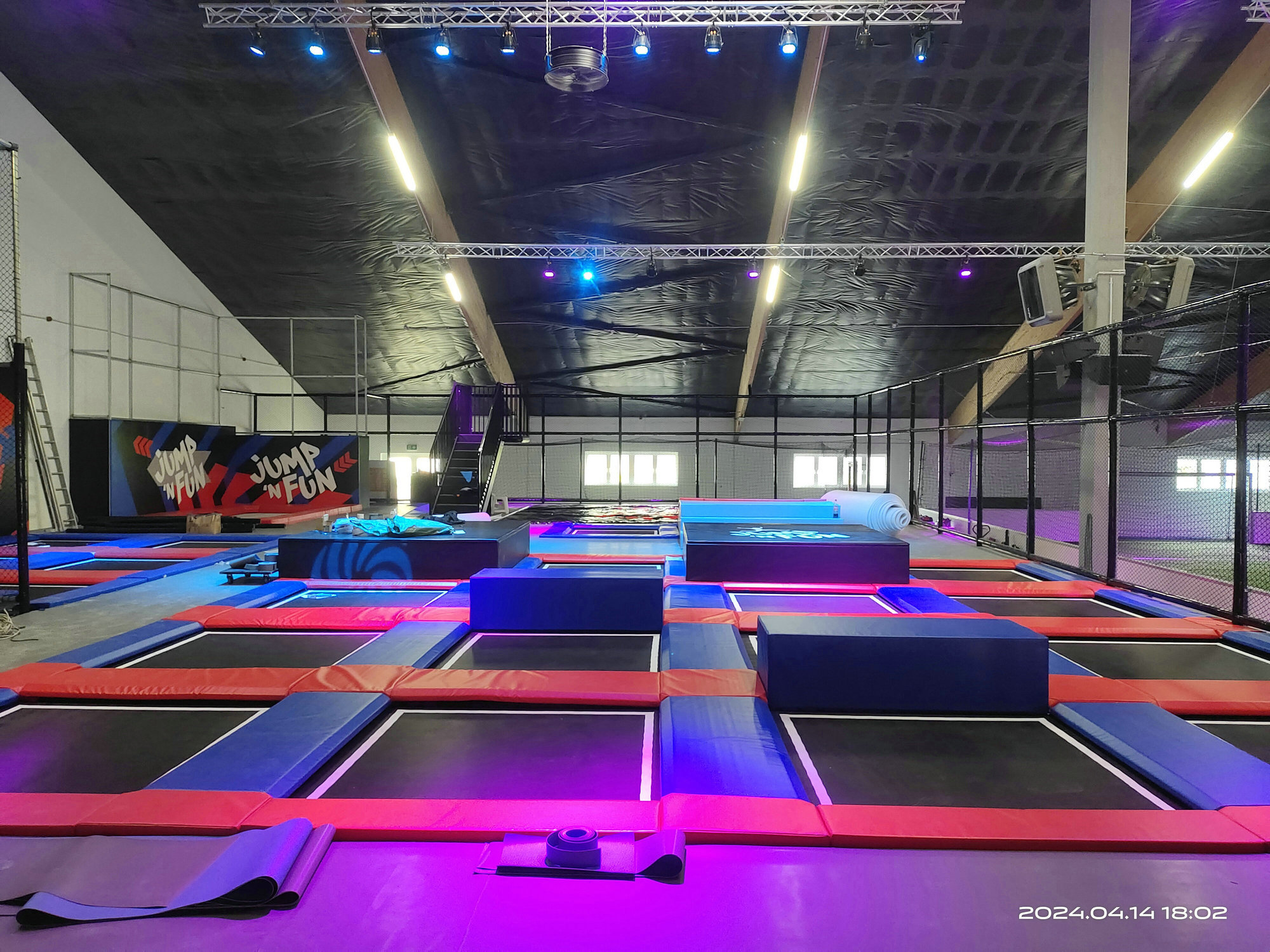 500sqm Pokiddo Trampoline Park in Germany (Customer Own Brand)