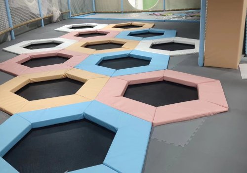 100sqm Pokiddo Small Trampoline Park in UAE (Customer Own Brand)