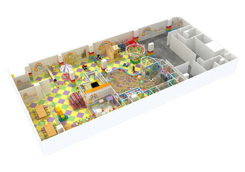 Pokiddo 320sqm Indoor Playground in India—A Parent-Child Space Centered Around 'Play + Growth'