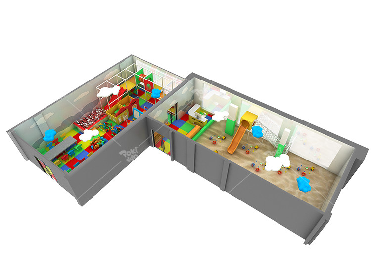 Pokiddo 173SQM Indoor Playground in Oman—Dreamland of Childhood Fun