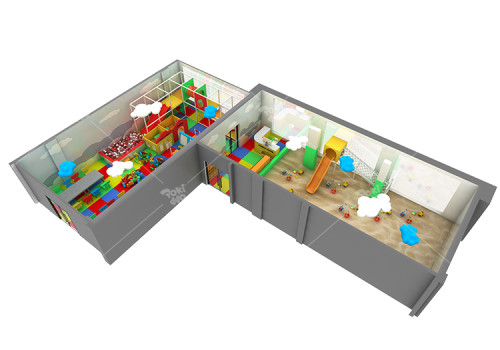 Pokiddo 173SQM Indoor Playground in Oman—Dreamland of Childhood Fun