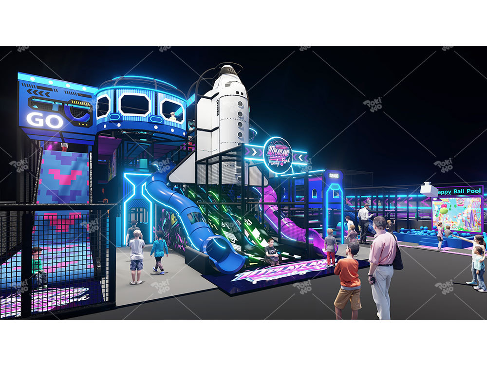 indoor playground slide city  slide park