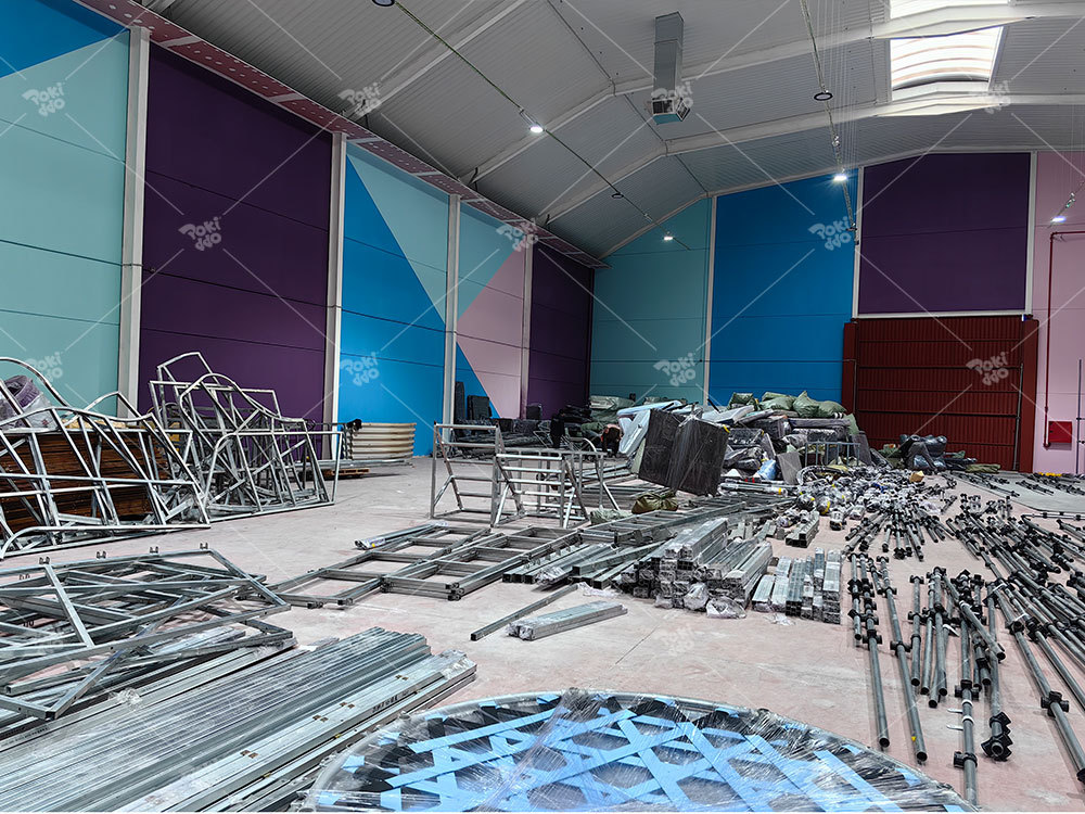 indoor playground installation