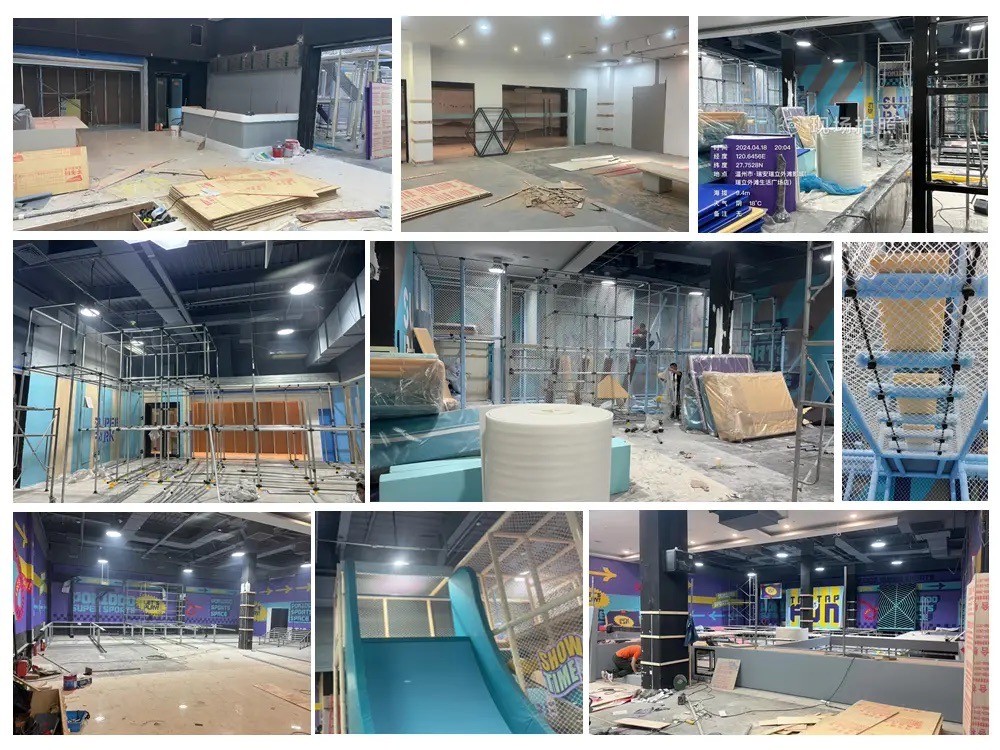 瑞安口袋屋活力空间工程施工过程
