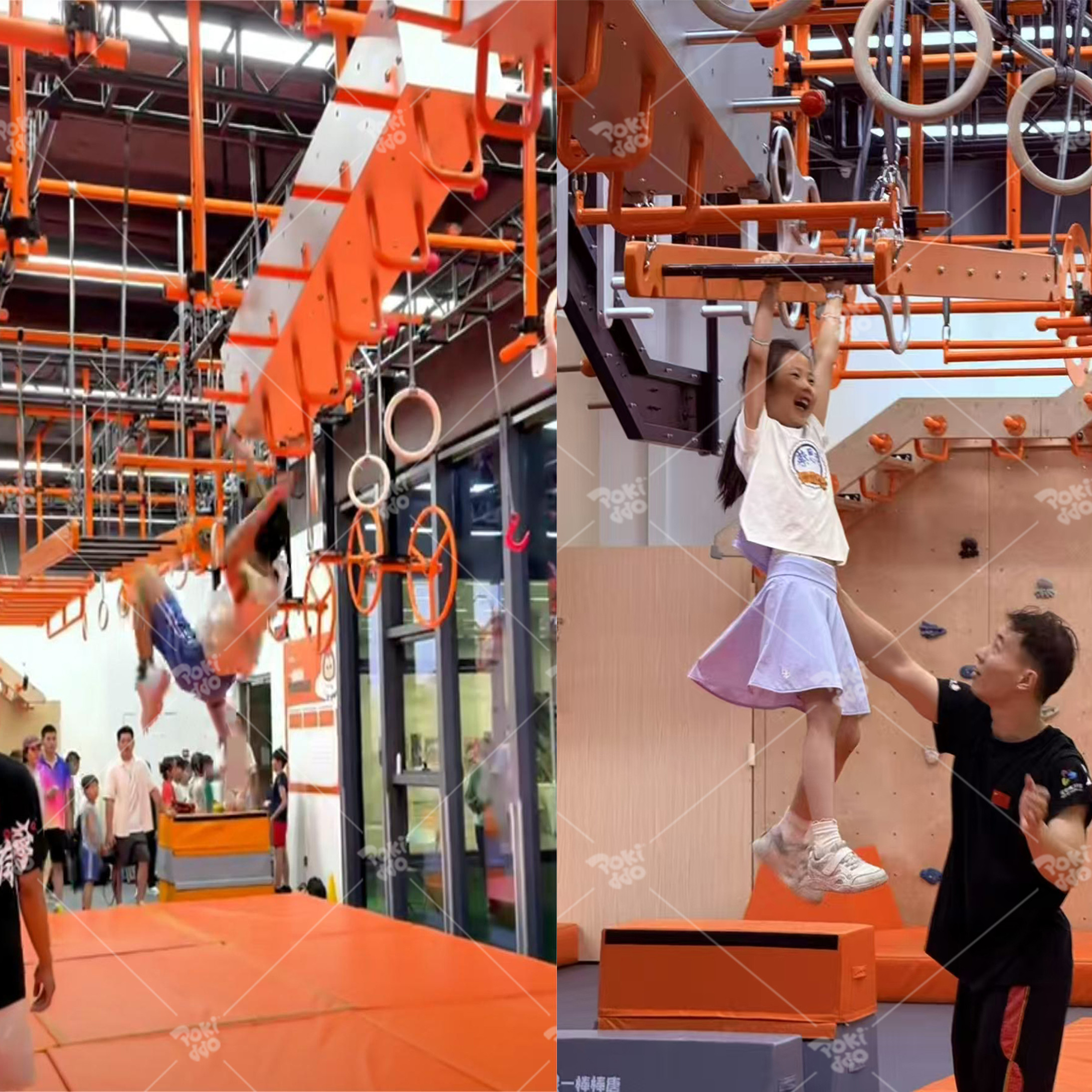 Pokiddo Fitness Park: Revolutionizes Kids' Fitness with Next-Gen Parkour Equipment & Trampoline Parks
