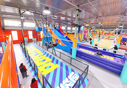 4000㎡ Indoor Adventure Park in Tianjin, China-Pokiddo Design and Construction Project