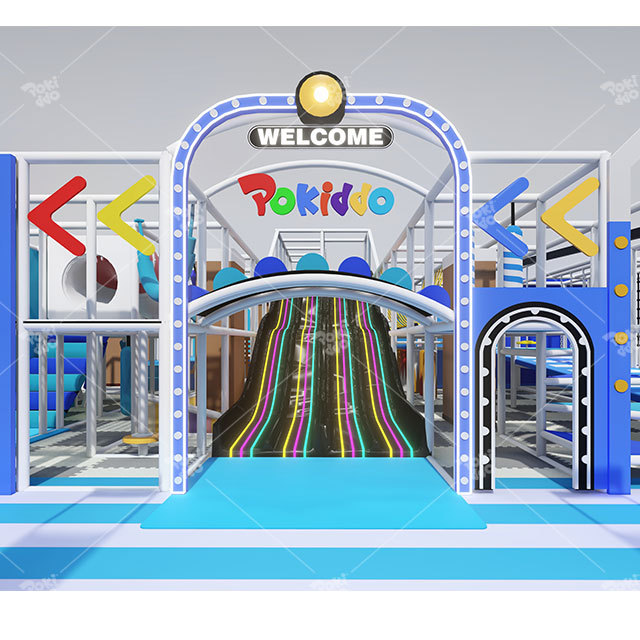indoor playground slide city slide park