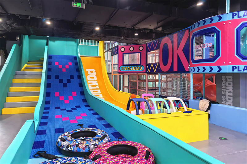 soft play slide