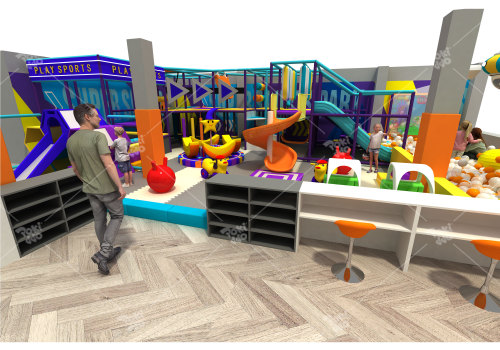 250㎡ Indoor Playground: Featured Various Attractions - New Investment Frontier