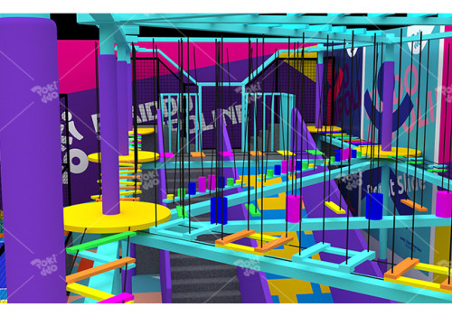 Pokiddo 330SQM children's indoor playground——the perfect combination of innovative design and fun experience