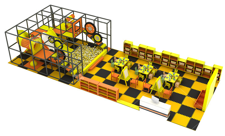 Pokiddo 93㎡  children's indoor playground——a creative example of small space and great fun