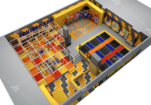 Pokiddo 200㎡ Commercial Indoor Playground for Kids in Zhuhai