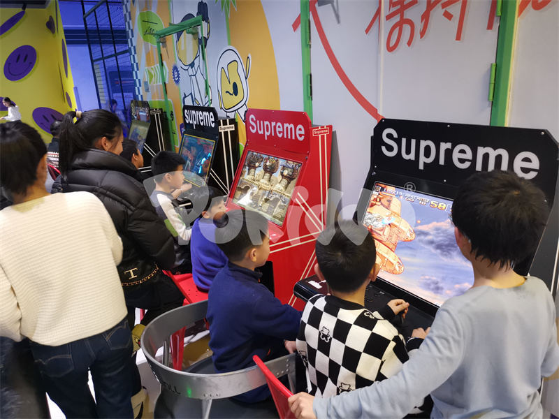 arcade game area in playground
