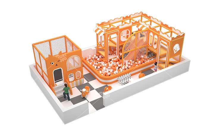 Pokiddo 55㎡ Children's Indoor Playground: A Universe of Childish Fun in a Small Space