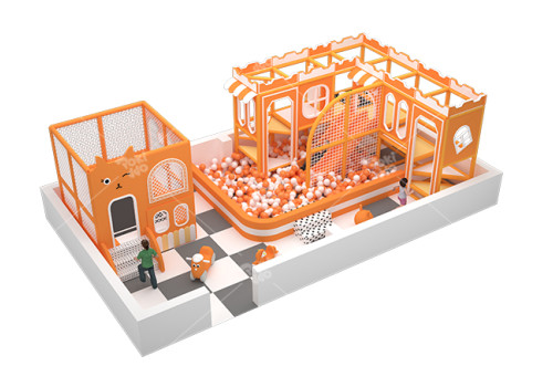 Pokiddo 55㎡ Children's Indoor Playground: A Universe of Childish Fun in a Small Space