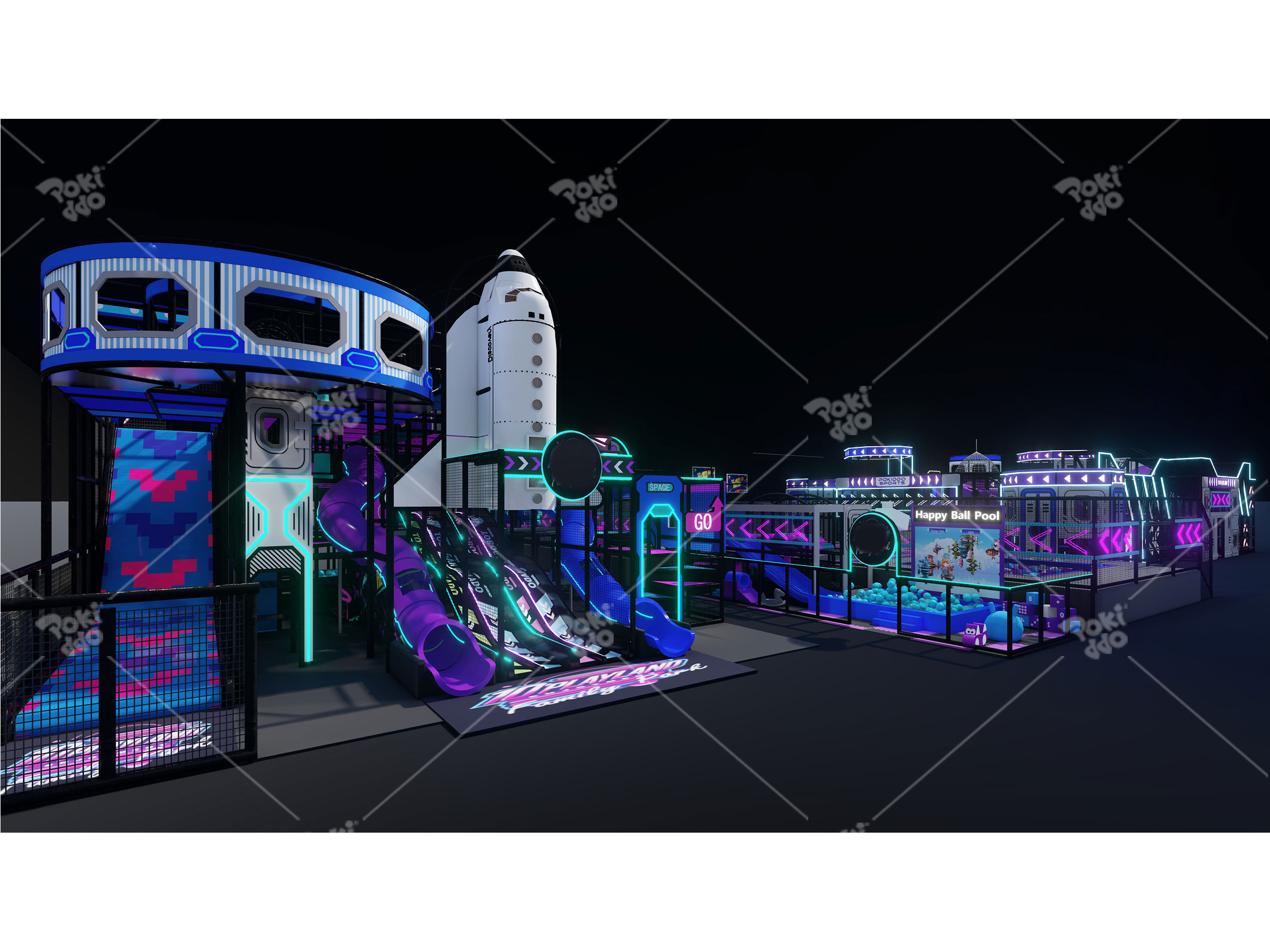 Embark on an Interstellar Adventure at Our 1000sqm Immersive Space-Themed Indoor Playground!
