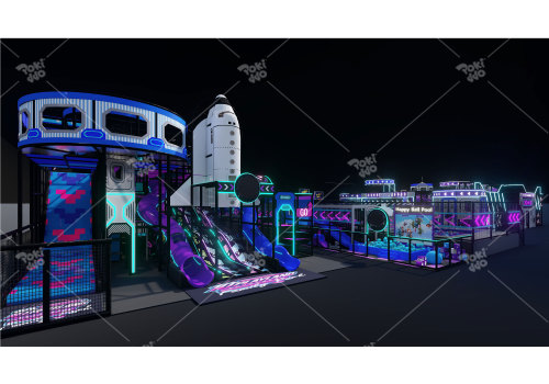 Embark on an Interstellar Adventure at Our 1000sqm Immersive Space-Themed Indoor Playground!
