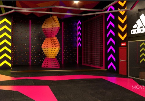 Pokiddo Creates a 50㎡ Climbing-Themed Playground for a Venezuelan Restaurant: Red and Black Contrast Ignites Vitality in Vertical Space