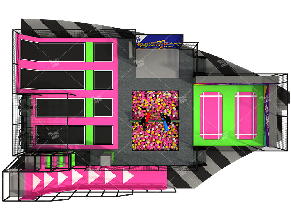 trampoline park indoor playground