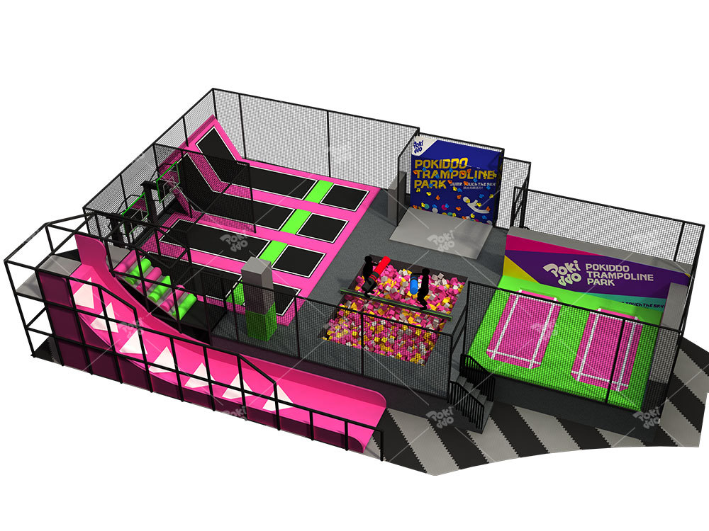 trampoline park indoor playground