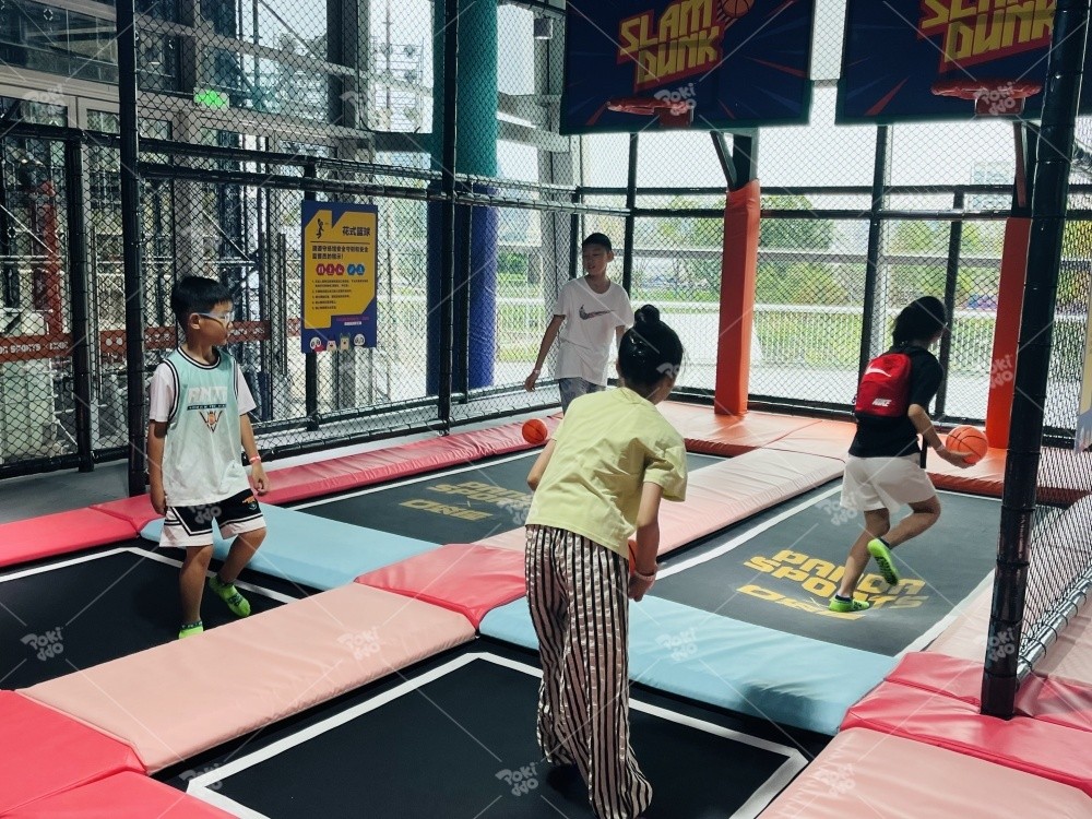 Trampoline Park Slam Dunk