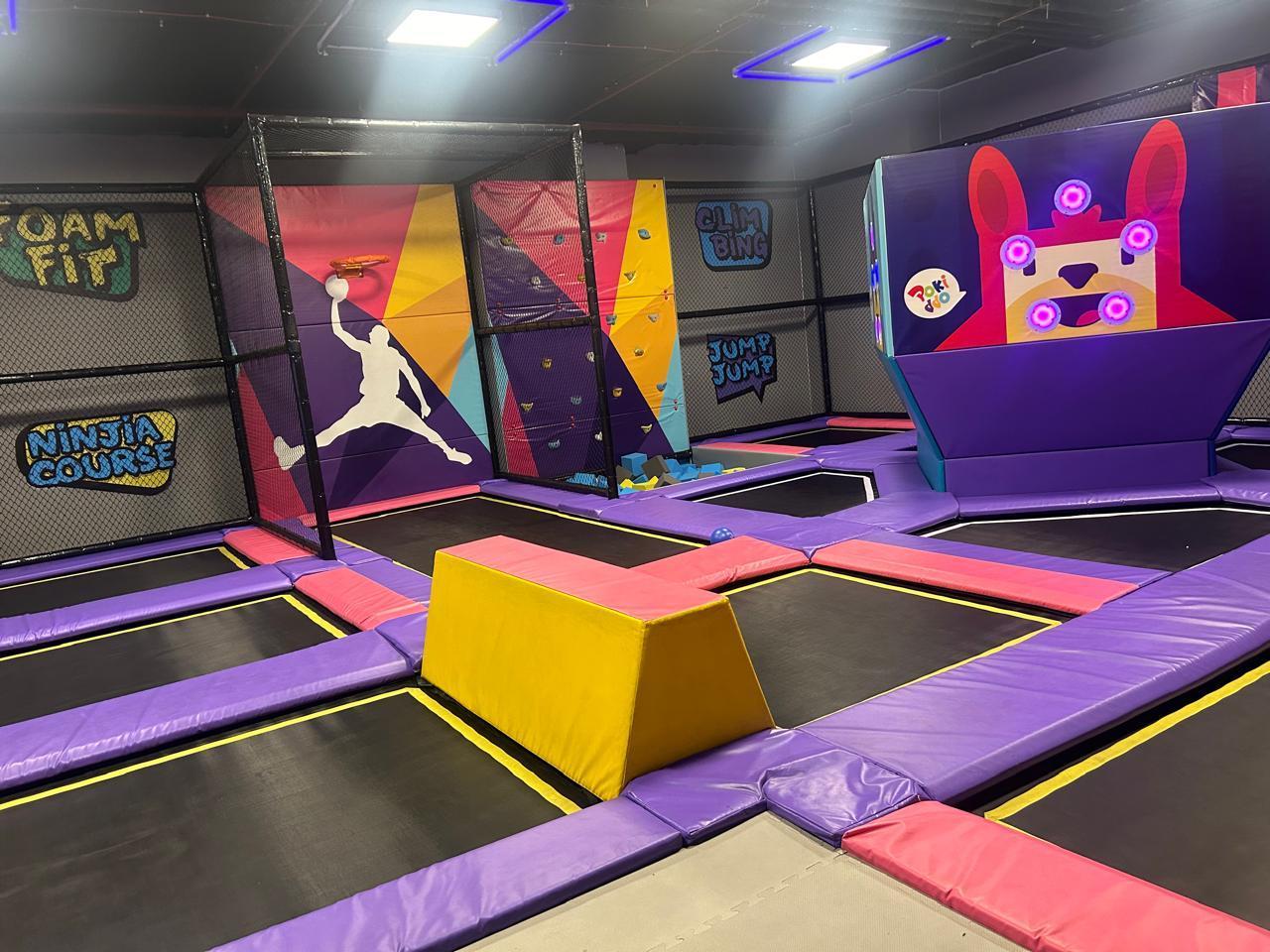 #Pokiddo #Indian Parent-Child Park #Purple-Themed Design #Small Space Amusement #Mumbai Children's Park #Trampoline and Indoor Playground #All-Age Facilities #New Store Opening 2024