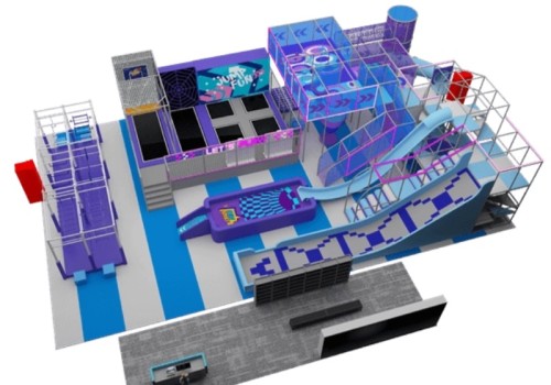 320sqm Hop Siup Kids Indoor Playground in Zielona Góra, Poland - Pokiddo Design and Construction Case