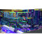 Neon Cyberpunk Indoor Playground Equipment | 300+ Sqm Large - Scale Kids Adventure Park for Commercial Venues