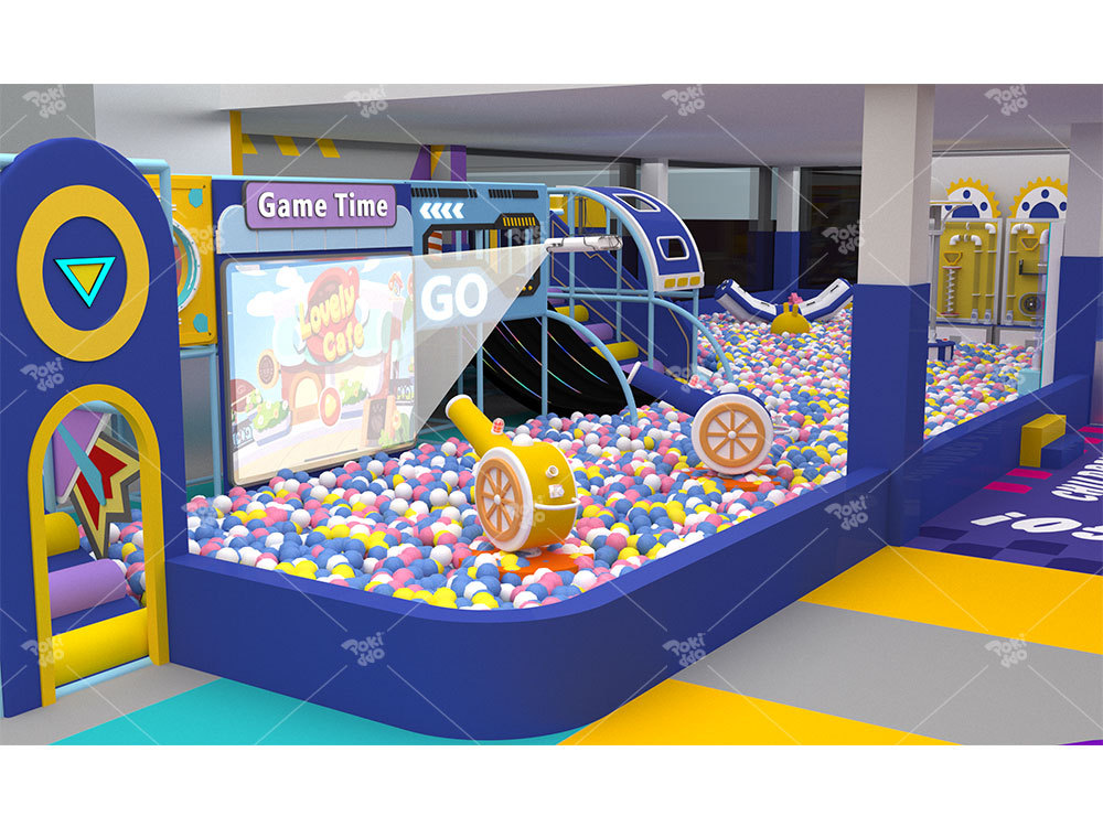 淘气堡西班牙Interactive Kids’ Playground Design: A 2025 Trend - Aligned, Family - Centric Case Study