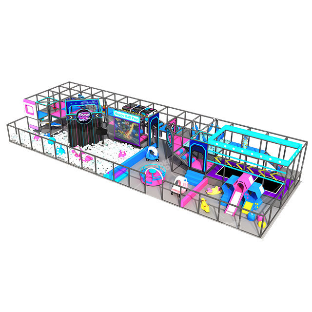 140 - Sqm Neon - Themed Indoor Playground: A 2026 Trend - Aligned Kids’ Entertainment Hub