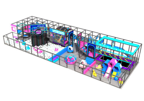 140 - Sqm Neon - Themed Indoor Playground: A 2026 Trend - Aligned Kids’ Entertainment Hub