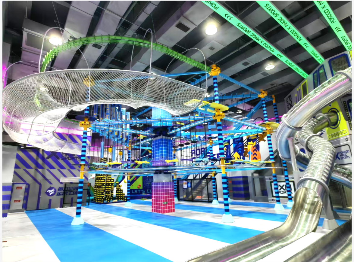 Commercial indoor playground