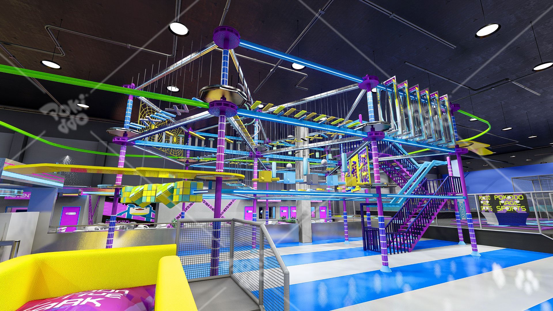 trampoline park supplier